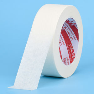 White Painter Tape: 15/50M of Masking Tape with Adhesive Backing Ideal for Home Office School DIY Art Crafts