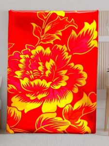 ผ้าไหมหางโจวรุ่นบางผ้าห่มรถแต่งงานตกแต่งรถใหม่สีแดงและสีขาวผ้าคลุมไหล่สีแดงสำหรับงานมงคลของขวัญให้กลับไปที่หน้าแบบเก่า