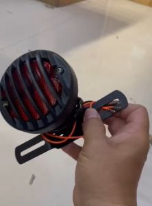 LAMPU STOP PLUS BREKET TRALIS BESI RUNNING COSTUME CB 100 JAPSTYLE RX RING UNIVERSAL