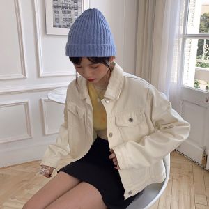 look.classy | Vintage Jacket Crop เสื้อคลุมแจ็คเก็ตยีนส์ทรงครอป เท่ ชิค แบบสาวเกาหลี