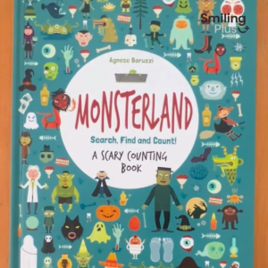 Monsterland Search Find and Count หนังสือกิจกรรมค้นหาและนับจำนวน เหล่าสัตว์ประหลาด