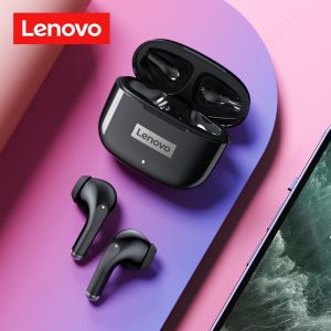 Lenovo LP40 Pro Earphones Bluetooth 5.3 Wireless Sports Headphone Waterproof Gaming Earbuds with Mic Touch Control TWS Headset