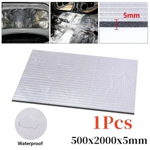Thick Aluminum Fiber Muffler Cotton Car Auto Fender Heat Sound Deadener Insulation Mat Sound Proofing Mat Pad 20X500cm for Car