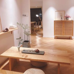 Japanese Style Minimalist Solid Wood Tatami Low Table Bay Window Small Coffee Table Living Room Small Apartment Table New Chinese Zen Tea Table