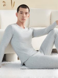 HLA | เสื้อชั้นในผู้ชาย ผ้าฝ้ายแท้ ระบายอากาศได้ดี อบอุ่น กันแบคทีเรีย ใส่สบาย ฤดูใบไม้ร่วง 2025 ใหม่ล่าสุด จาก HLA Home