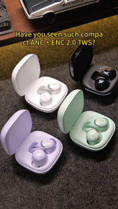 TRANYOO M3S หูฟัง Bluetooth 5.4 ANC และ ENC รุ่น รุ่นใหม่ล่าสุด มีการลดเสียงรบกวนและกันน้ำ IPX5 สำหรับการโทรและเล่นเกม อายุการใช้งานแบตเตอรี่สูงสุด 6 ชั่วโมง - รับประกันของแท้ หูฟังเพลงแบบพกพา และเบสไร้สาย หู ฟัง คุณภาพ