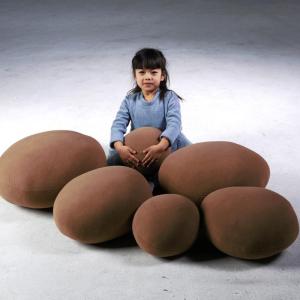 Simulated Pebble Multi-functional Cushion
