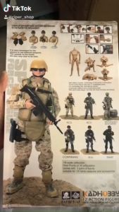Mô hình lính 1/6 30cm NB03 Wounded Soldiers - Action Figure Soldiers