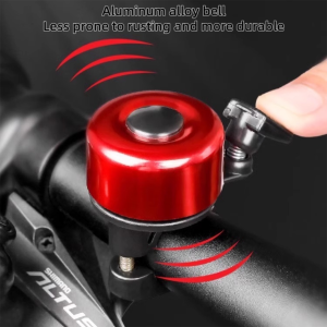 Aluminum alloy bicycle buzzer mountain bike and road horn sound mountain bike safety warning alarm bicycle horn bicycle acc