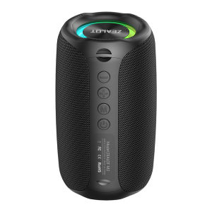 Portable Bluetooth Speaker with Integrated Microphone K-Song Outdoor Home Use Heavy Bass Cannon Zealot M2 Sound System Set