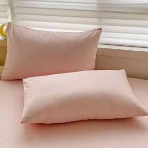 Pure Cotton Pillowcases Protective Inner Liner Covers for Home Use Dormitory 48x74cm Solid Color Universal Quality Bedding