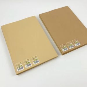 SAMOYED SADP-KF A4 20 Kertas Label / Stiker Kraft / Coklat / Samson / Brown Sticker / Self Adhesive Paper