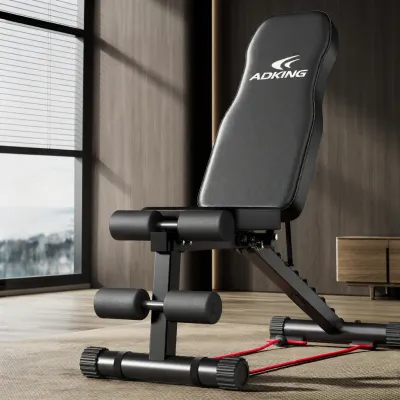 ADKing | Adjustable Multi-Function Fitness Bench for Abdominal Exerciser Weightlifting