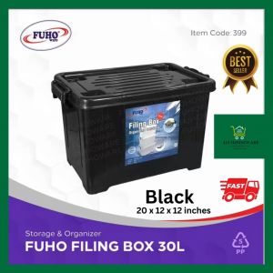 Filing Box 30L Storage Box Folder Envelope Toys Papers Documents Box Letters - Fuho #399