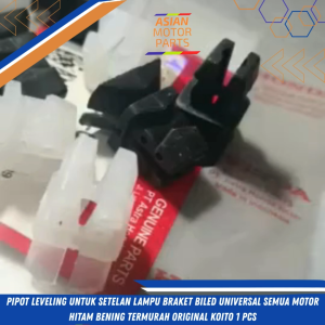 Pipot Leveling Untuk Setelan Lampu Braket Biled Universal Semua Motor Hitam Bening Termurah