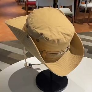 Nón Nam Nữ - Nón Camping Cao Bồi Chống Nắng Viền Dây Overcome - 100style