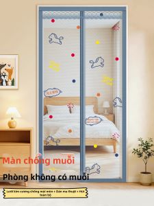 ZIMENGYUAN | Rèm Cửa Chống Muỗi và Bụi Tự Dán Từ Tính Ít Ồn