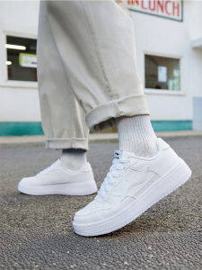 Li-Ning | Giày Skate Nam Da Trắng Cổ Thấp Casual