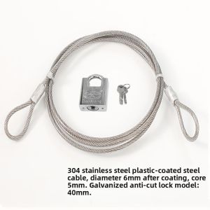 FEIZHUXIANSEN | Anti-theft Stainless Steel Lock Chain