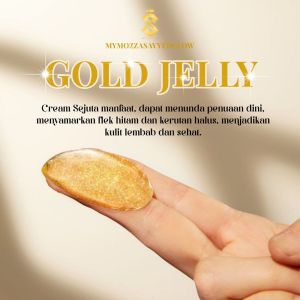 Exclusive Gold Jely mymozza(krim malam)
