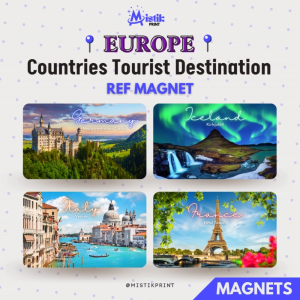 [ EUROPE ] Countries Tourist Destination Ref Magnet Fridge Magnet Collectibles Travel