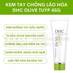Kem dưỡng tay chống lão hoá DHC Olive Hand Cream Nhật 45g