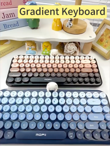 ✨12 hours delivery✨2.4G wireless keyboard 65-Key Dual-mode Connection bluetooth keyboard mechanical keyboard wireless gaming keyboard mechanical gaming keyboard 键盘