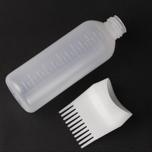 Naukaha【Ready in Stock】 Hair Dye Bottle Salon Hair Coloring Dyeing Bottle Hairdressing Styling Tool 1Pc