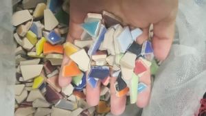 100g Gạch Mosaic Sứ Nguyên Liệu Làm Gạch Mosaic Thủ Công Tự Làm Dùng Cho Các Món Đồ Thủ Công Bán Sỉ