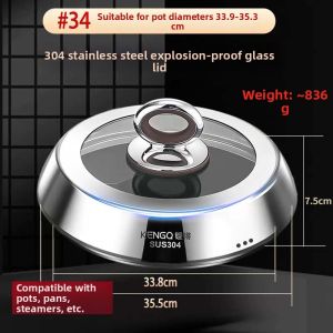 RONGCHUAN | Deep High Universal Glass Lid
