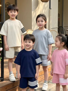 Summer Casual Stylish Korean Design Children Sport Set