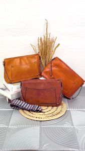 Tas Selempang Wanita Vintage Sling Bag Cewek Casual Terbaru 2024