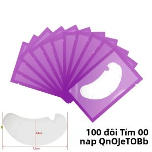 100 Cặp Miếng Dán Mắt Hydrogel Dùng Khi Nối Mi Miếng Dán Dưới Mắt Miếng Dán Gel Dụng Cụ Làm Đẹp Chăm Sóc Nối Mi Combo