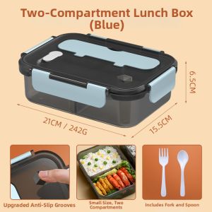 PINTIAN | Heat-Resistant Compartmentalized Portable Lunch Box