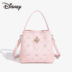 Disney Official Authentic Strawberry Bear Series Pink and White Handbag Womens Fashion Shoulder Bag Crossbody Bag Must-Have for Going Out