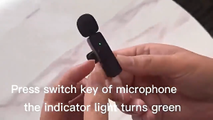 BEST SELLER K8 Professional TypeC Wireless Lavalier Microphone Rechargeable Noise Cancellation Clip On Lapel Mic | Wireless Lavalier Microphone for videoke Network Video Shooting And Vlogging Bluetooth Mic