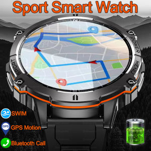 2025NEW Sports Smartwatch 1000mAh Battery 1.73-inch AMOLED Screen Mens Watch Compass IP69 Waterproof Bluetooth Call Smart Watch