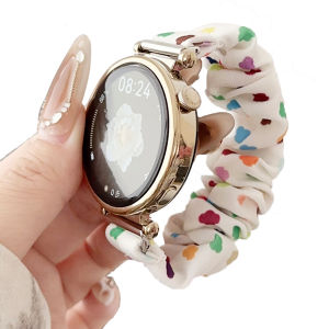 Scrunchie Band for Galaxy 6 7 / Gizmo Watch 3 2 1/ Gabb Solo Loop 20mm Cute Stretchy Replacement Wristband Stretchy Strap Fabric