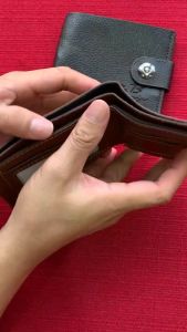 Bóp ví nam da pu thật  ví nam da cao cấp phong cách sang trọng lịch sự