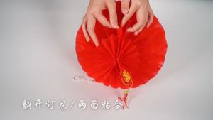 SET 20 Lồng đèn đỏ mini chất nilon không thấm nước treo trang trí rằm / Trung Thu / Lễ Tết