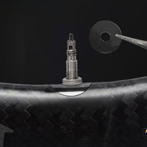 10PCS Bicycle Valve Sticker Mountain Road French Valve Gas Nozzle Sticker Valve Core Gasket Fixed Sticker Bicycle Accessories