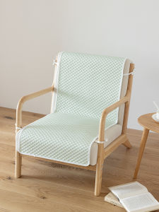 Summer Ice Silk Summer Mat Chair Cushion Solid Wood Sofa Cushion Backrest Integrated Seat Cushion Office Long-Sitting Seat Cushion