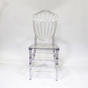 Transparent Bamboo Chair Wedding Banquet Transparent Chair Plastic Crystal Chair Acrylic Stool Peacock Chair Wedding Dining Chair