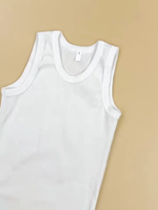 Kids Sports Casual Sleeveless Sando Shirt Vest in Pure Cotton for Kids Boys and Girls 2-10 Years Old