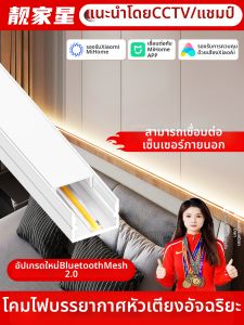 LIANGJIAXING | Smart Romantic Linear Bedside Light With Aluminum Slot