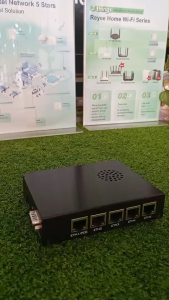 Mikrotik Router RB450Gx4 ROS LV.5 CPU 4 Core 716MHz Ram 1GB 5 Port Gigabit POE ไมโครติก