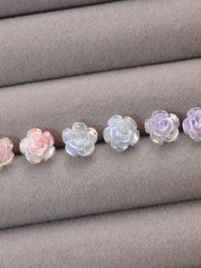 ต่างหูดอกไม้แบบสวมใส่สบาย พลาสติกเรซิน ดีไซน์หรูหรา ไม่ต้องถอดออก ก่อนนอน แฟชั่นสำหรับผู้หญิง ต่างหูแบบสวมใส่สบาย