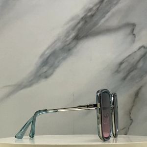 IOOI Eyewear - Kacamata Hitam Kotak Over Size Sunglasses Bahan Metal PC Anti UV Fashion Wanita 23022