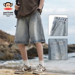 Paul Frank | American Style Ripped Washed Distressed Mens Shorts
