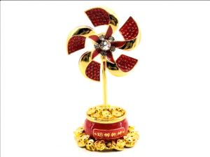 Feng Shui 2025 Lucky Fan and Wealth Pot Ornaments